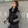 Chaleco de alta calidad con cuello alto de plumón de pato blanco al 95% para mujer, Ropa de abrigo para Otoño e Invierno 2026, Chaleco acolchado cálido y estilizado