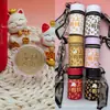 Oro Puro 999 Princesa "Por Favor Hazte Rico" Pequeño Pastel Colgante de Oro - Bolsa Cubo de Dinero Instantáneo Regalo de Promoción de Tienda
