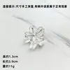 Porta-canetas de Vidro Artesanal Porta-hashis Flor de Cerejeira Japonesa Fresca Espaçador de Flor de Vidro DIY Ornamento Criativo Presente