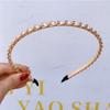 Nova Tiara de Pérolas para Mulheres, Tiara de Celebridade da Internet Coreana, Presilha de Cabelo Versátil para Mulheres, Acessório de Cabelo Simples e Elegante, Versão Coreana Atacado