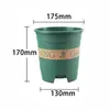 Maceta para Grosella Verde Resistente al Sol Plástico Espesado Resina Multiespecificación Maceta con Control de Raíces Transpirable Rábano Verde Maceta Montaña Verde Fabricante Venta al por Mayor