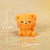 Paisaje Mini Juguete de Peluche de Mapache Lindo Creativo Accesorios de Decoración DIY Adorno Mini de Escritorio