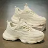 Zapatos Casuales Deportivos de Malla Transpirables de Verano, Nueva Moda, Versátiles, Planos, Estilo Papá, de Moda, Versátiles