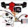 Motor de Cobre Puro 48V700W Eixo de Acionamento de Velocidade Ultra Baixa Montagem Alimentador de Moedor 1:28 Conjunto Completo de Modificação de Equipamento