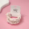 Paquete de 2 Gomas para el Cabello Estilo Coreano con Alta Elasticidad, Simples y Suaves con el Cabello
