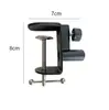 Soporte para Teléfono Móvil del Fabricante en Stock con Base de Doble Perla de Vidrio Clip en Forma de I Accesorios para Soporte de Micrófono Metálico