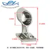 Soporte frontal para barco transfronterizo, herrajes marinos, accesorios para yates, base para pasamanos de barandilla, componente de soporte integrado de acero inoxidable 316