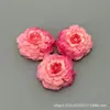 Cabezas de Flores de Peonía de Carpa Artificial para Pasadores de Pelo DIY, Cajas de Regalo con Flores, Accesorios Florales, Decoraciones para Sombreros, Materiales Florales y Arreglos Florales