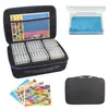 Ferramentas DIY para Pintura com Diamantes Novos Caixa de Armazenamento com Broca Redonda com 32 Compartimentos e Conjunto de Bolsa de Armazenamento com 64 Compartimentos