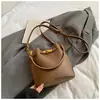 Bolso Pequeño Retro de Gama Alta para Mujer 2025 Nueva Moda Versátil Bolso Cruzado Exquisito Bolso de Hombro Único Bolso Cubo