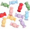 Accesorios de resina esmerilada tipo caramelo 3D, decoraciones para fundas de teléfono DIY con pegamento de crema, accesorios para el cabello, materiales para parches de llavero