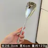 Aço Inoxidável 304 Colher de Sopa Martelada Colher de Servir Colher Martelhada Colher Doméstica Colher de Arroz de Restaurante Colher de Servir Colher de Fondue