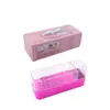 Caja de Almacenamiento para Brocas de Uñas con 40 Ranuras, Transparente y a Prueba de Polvo, para Salones de Uñas y Uso Doméstico, Herramienta para Organizar y Almacenar Brocas