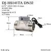Sensor de Caudalímetro de Agua de Acero Inoxidable 304 de 4 Puntos y 2 Pulgadas Dj-Hsta, Resistente a la Temperatura hasta 80 Grados, Eje de Cerámica, Reducción de Ácidos Débiles y Contaminación