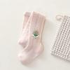 Calcetines de Verano Finos Sin Costuras de Seda para Niñas con Encaje de Princesa Medias de Malla de Algodón Finas de Verano para Bebés Niñas