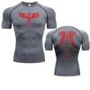 Comércio Exterior Base Camada para Corrida Treinamento na Academia Masculina Respirável Absorvente de Suor Elástica Calça Legging Camiseta Esportiva de Secagem Rápida