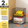 Cesta de Verduras Estante de Cocina Montado en Pared de Pie Múltiples Capas Encimera de Frutas y Verduras Almacenamiento de Esquina Suministros Hogar Nuevos Productos