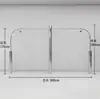 Estantes de Exhibición para Tiendas de Ropa de Mujer, Colgadores de Pared, Percheros de Acero Inoxidable Brillante, Estantes Centrales (Islas), Estanterías de Piso para Ropa de Hombre