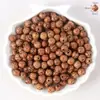 Varios Tipos de Semillas de Bodhi, Cuentas Redondas de Sándalo Dorado, Accesorios para Pulseras DIY, Materiales, Cuentas Sueltas Perforadas de Madera de Ala de Pollo