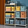 Caja de almacenamiento de color japonés para dormitorio, hogar, oficina, escritorio, artículos diversos, refrigerios, cosméticos, con tapa