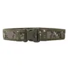 Cinturón de Tela para Exteriores Cinturón Táctico Cinturón de Esponja EVA Cinturón de Tela Oxford Cinturón de Lona para Hombres Cinturón Táctico Estilo Militar