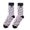 Fabricantes de algodón papas fritas comida fruta kiwi calcetines de moda para las cuatro estaciones cerveza calcetines para mujer sushi sandía calcetines para hombre europeos y americanos calcetines