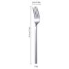 Faca de lixa de aço inoxidável transfronteiriça e colher garfo alça quadrada talheres faca de bife faca ocidental conjunto de cinco peças escovado colher de café Garfo