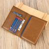 Billetera Amazon de Cuero Genuino de Piel de Vaca, Billetera con Múltiples Ranuras para Tarjetas, Billetera Corta para Billetes de Dólar y Cheques, Bolso de Hombre de Alta Gama