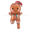 2025 Nuevo Papá Noel Árbol de Navidad Globo de Película de Aluminio Muñeco de Nieve Año Nuevo Decoración de Fiesta Navideña Globo de Papel de Aluminio