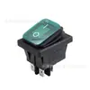 Etl Kc Certificado Kcd4 Interruptor à Prova d'Água 16A Interruptor Basculante Iluminado Aparelho de Força à Prova d'Água Interruptor Quadrado
