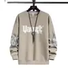 Stock de fábrica: nuevas sudaderas de cuello redondo otoño/invierno para niños, camisetas de manga larga para estudiantes de secundaria y preparatoria, y adolescentes