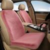 Envio Direto da Fábrica Conjunto de Almofadas para Banco de Carro de Pelo de Coelho de Inverno, Capa de Assento Espessada de Sete Peças com Encosto para Aquecimento
