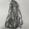 Tira de borda em couro PU tira de pressão de couro cordão de couro fita trançada cordão plano composto de couro têxtil de borda dobrada e acessórios para vestuário