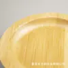 En Stock Bambú Surco Posavasos Sencillos para Sala de Estar, Almohadillas Domésticas Aislantes del Calor, Portavasos Redondos de Hotel, Posavasos Anti-quemaduras para Juego de Té