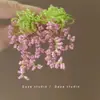 Brincos de Miçangas Flor Dopamina para Mulheres, Únicos e Frescos, Brincos Doces de Cores Contrastantes, Brincos Coloridos de Temperamento Exagerado