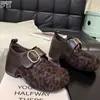 Couro Genuíno Solado Grosso Salto Escondido Cobertura Total Sapatos Birkenstock Sapatos Femininos Outono 2026 Novidade Retro Sapatos Mary Jane Mocassins
