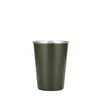 Copo de Inox 304 Reto Mais Vendido, Copo de Cerveja para Exterior, Copo de Água de Camada Única, Copo Simples Pint, Estilo Camping Piquenique Bebida Fria