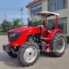 Trator Agrícola 1004 de grande porte para fazenda de montanha, gramado, aragem e semeadura, multifuncional, a diesel, 1204, tração nas quatro rodas