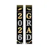 Bandera Banners de Temporada de Graduación 2026 Transfronteriza Parejas de Banner Decoración de Bandera de Fondo para Fiesta de Graduación Cortina de Puerta Bandera Colgante Personalización