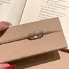 Anel Flor de Íris Totalmente Cravejado com Diamantes, Toque de Luxo Leve e Sofisticado, Anel Cravejado com Diamantes para Mulheres, Estilo Vintage, Anel Aberto de Nicho, Atacado Transfronteiriço