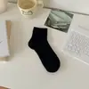 Meias brancas para meninas, meias curtas, verão, finas, de trama aberta, anti-odor, absorventes de suor, estilo miu, estilo ballet, calcanhar antiderrapante, na altura da panturrilha, meias de algodão