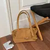 Bolso de Mensajero Retro Maillard para Mujer 2026 Nuevo Otoño Ligero de Lujo Nicho Bolso Tote Gran Capacidad Bolso de Hombro