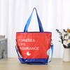 Bolsa de Mão de Papel DuPont Bolsa de Ombro Estilo Coreano Bolsa Transversal Simples Bolsa de Viagem Grande Capacidade Combina com Tudo Bolsa de Papel DuPont