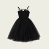 Vestido de mariposa transfronterizo para niñas, vestido de princesa para la playa, vestido de tutú para bebé de colores dulces, Falda para niña