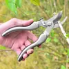 Tijeras de Podar Integradas de Acero Inoxidable Potentes Tijeras para Podar y Recolectar Fruta Podadora de Jardín Ramas Tijeras Especiales para Flores del Hogar