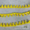 35 cores acessórios fivela de botão de olho elástica laço fivela de colarinho de chapéu removível com fivela elástica com Botão em estoque fornecimento
