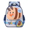 Nueva mochila de jardín de infantes transfronteriza para niñas, diseño de abeja de dibujos animados, linda, ligera, mochila para niños