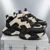 Zapatos de papá de suela gruesa 2026 verano nuevo versión coreana de moda juvenil malla transpirable deportivos casuales zapatillas para correr