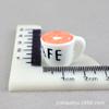 Xícara de Café Miniatura Xícara de Chá com Leite Food Play Garrafinha Acessórios de Resina Casa de Bonecas DIY Mini Enfeites de Supermercado Material