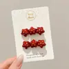Presilha de cabelo doce e estilosa para mulheres, única e de alto valor, acessório de cabelo simples e sofisticado para franja